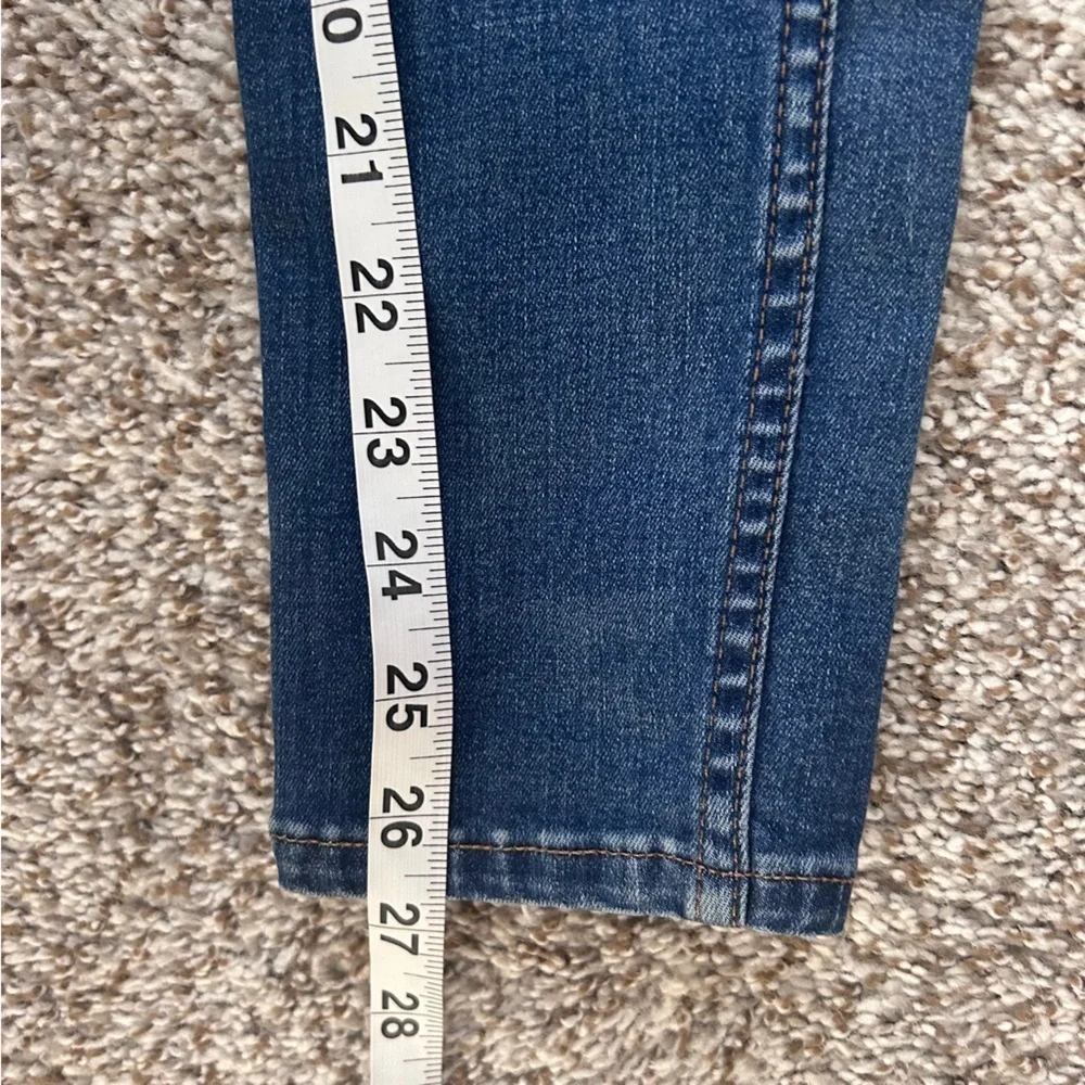 Madewell 9 Inch High Rise Skinny Jeans Denim Stretch Casual 24